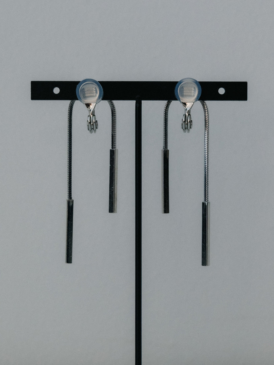 【ROOM.THE.ROOM】Pipe chain earrings