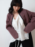 【PRE ORDER 2026SS】【ROOM.THE.ROOM】Emma big sleeve jacket 【先行予約12月上旬ごろ配送予定】