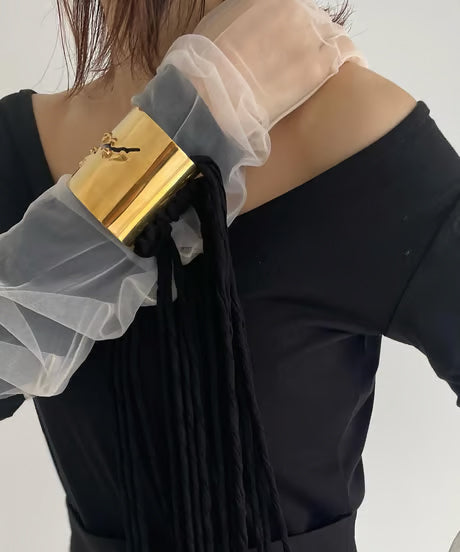 【ROOM.THE.ROOM】Long sleeve T-shirt Col. OFF WHITE /BLACK /ORANGE