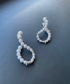 【ROOM.THE.ROOM】Pearl line earrings(イヤリング)