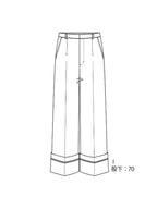 【PRE ORDER 2026SS】【ROOM.THE.ROOM】Emma wide-leg pants 【先行予約12月上旬ごろ配送予定】