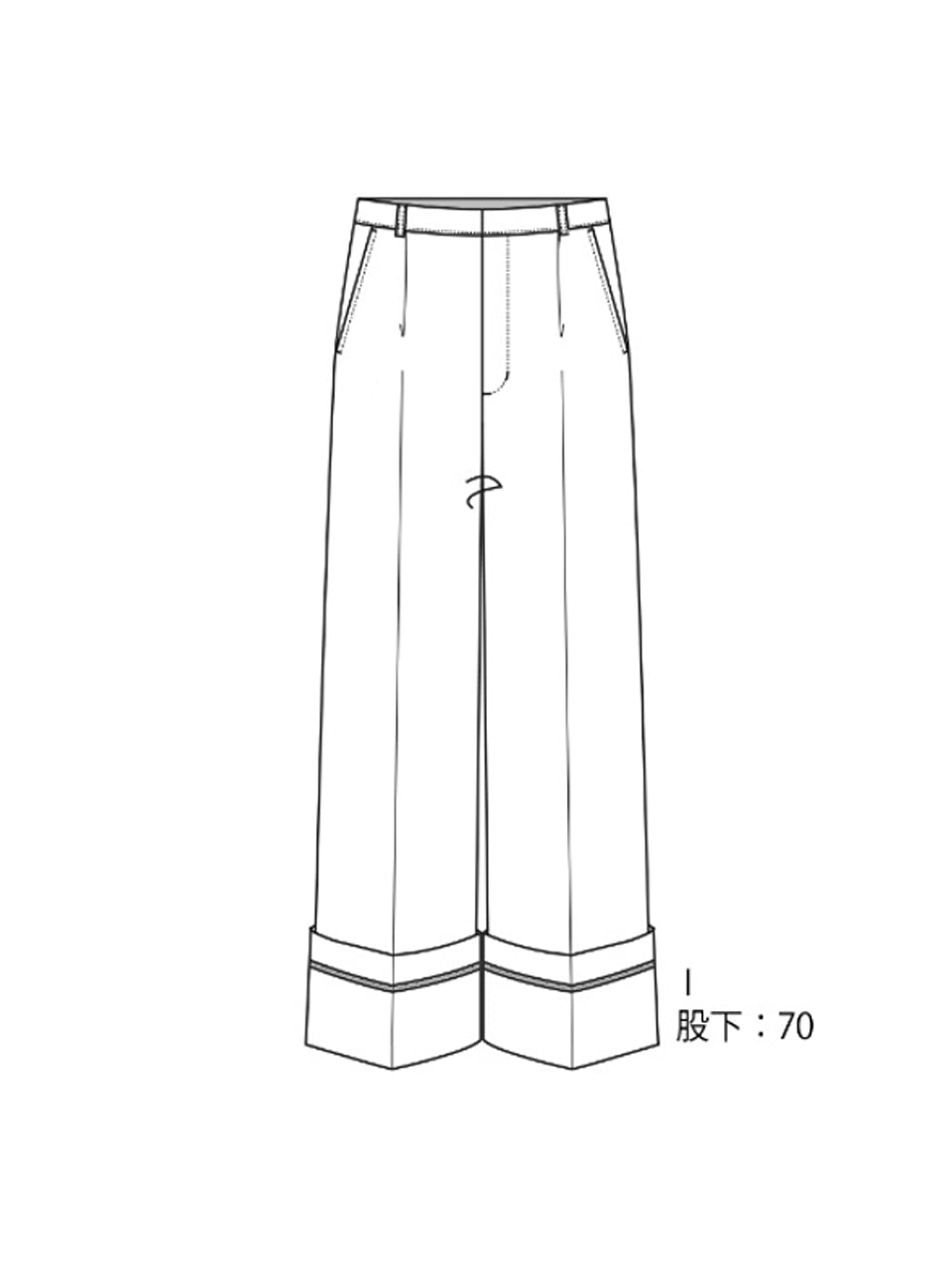 【PRE ORDER 2026SS】【ROOM.THE.ROOM】Emma wide-leg pants 【先行予約12月上旬ごろ配送予定】