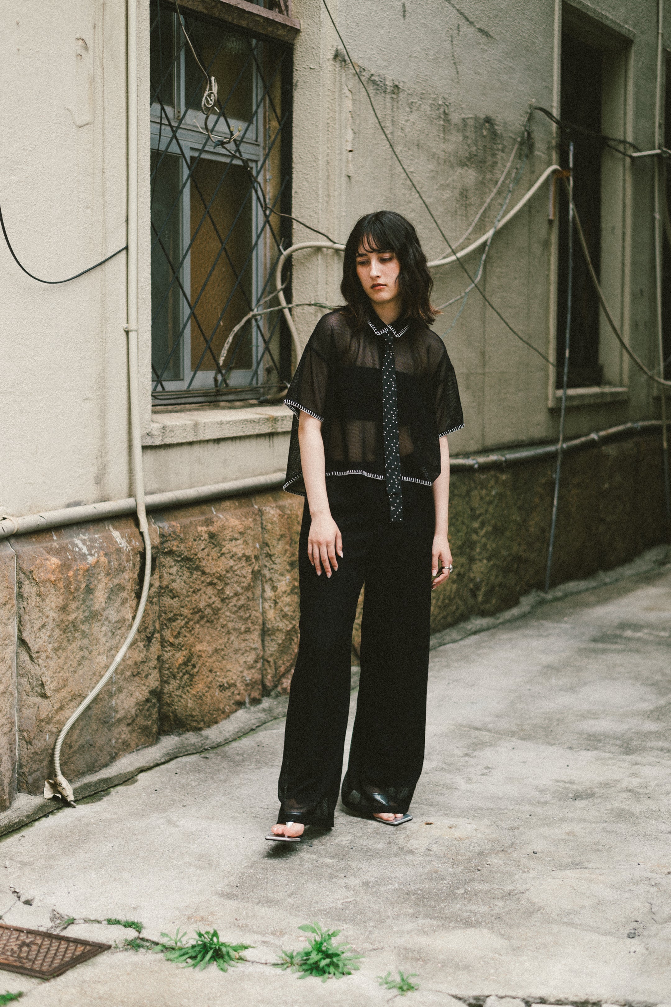 【ROOM.THE.ROOM】Elio mesh pants