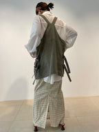 【SALE20%OFF】BIO Linen Military Vest