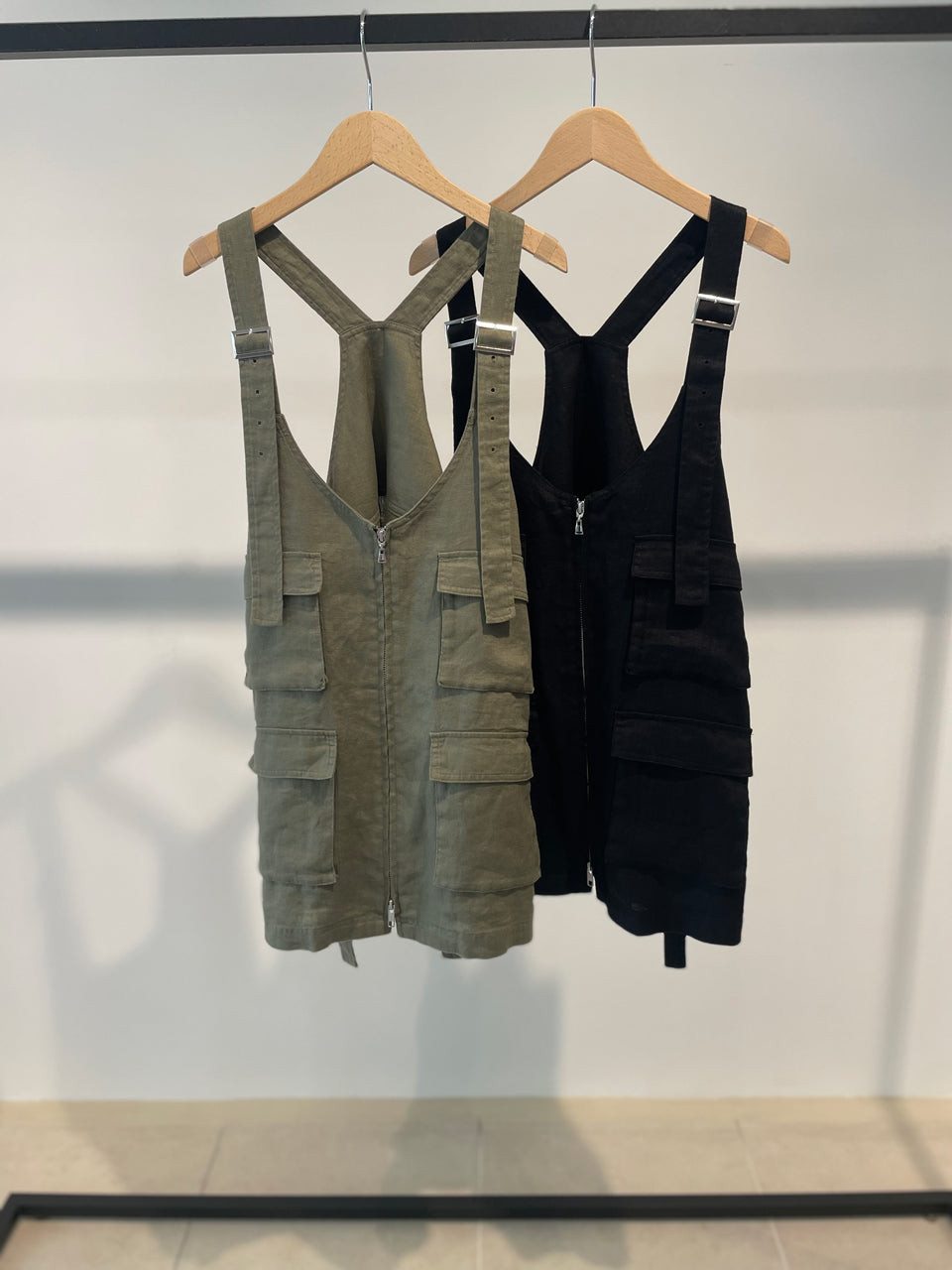 【SALE20%OFF】BIO Linen Military Vest