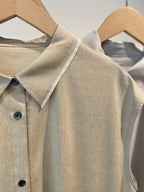 【SALE10%OFF】Sleeveless shirt dress