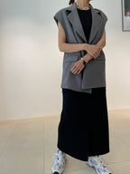 Back Open Tailored Vest