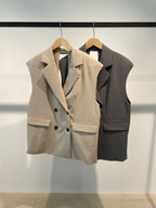 Back Open Tailored Vest