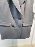 Back Open Tailored Vest