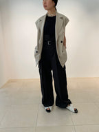 Back Open Tailored Vest