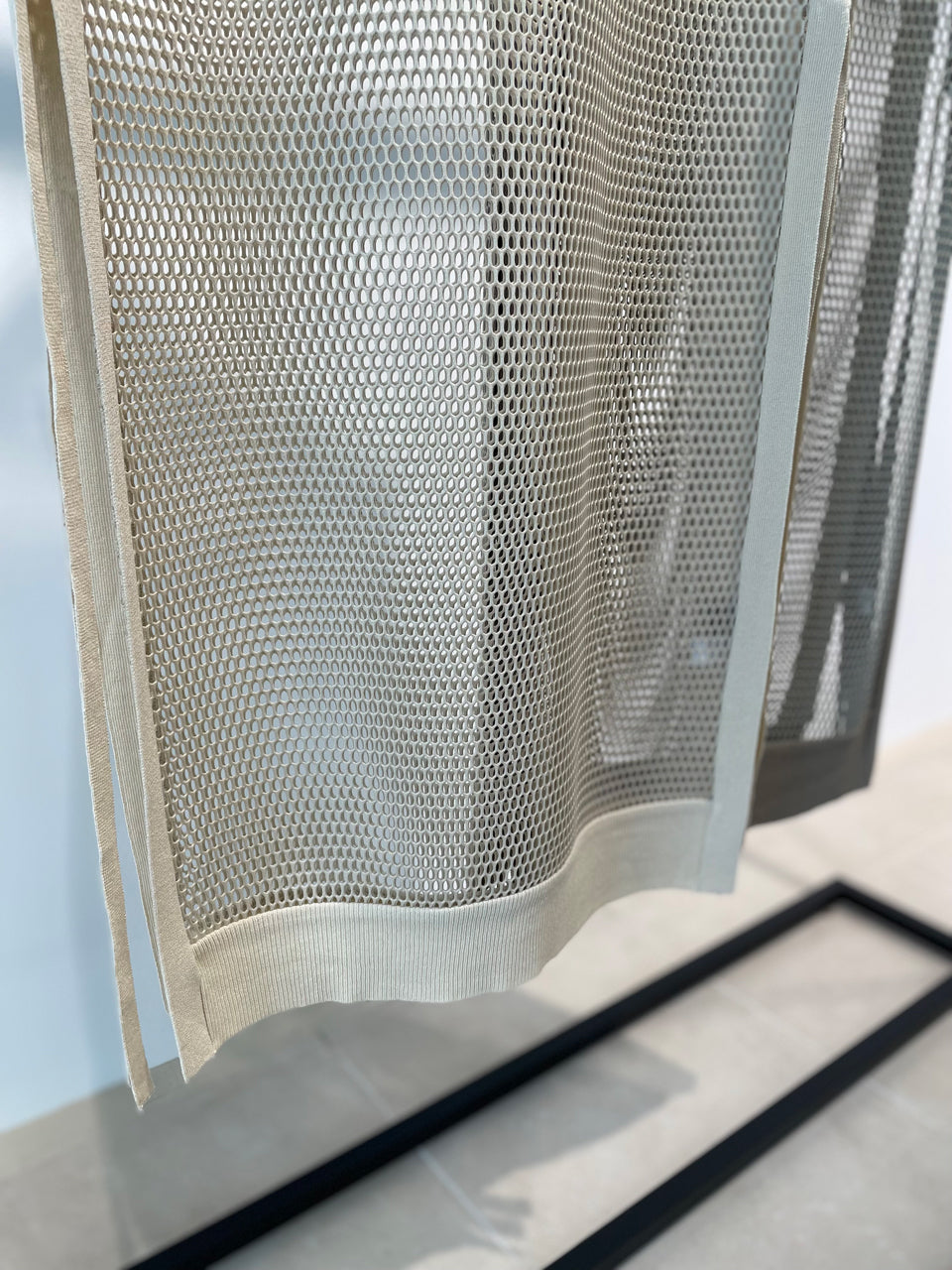 【SALE20%OFF】Mesh combination long vest