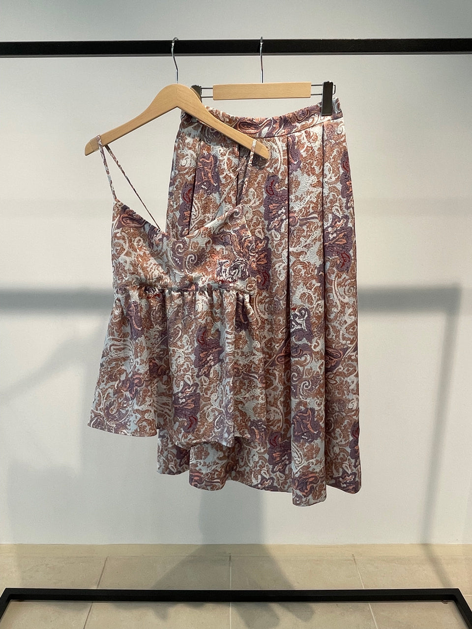 【SALE20%OFF】Paisley Jacquard Bustier