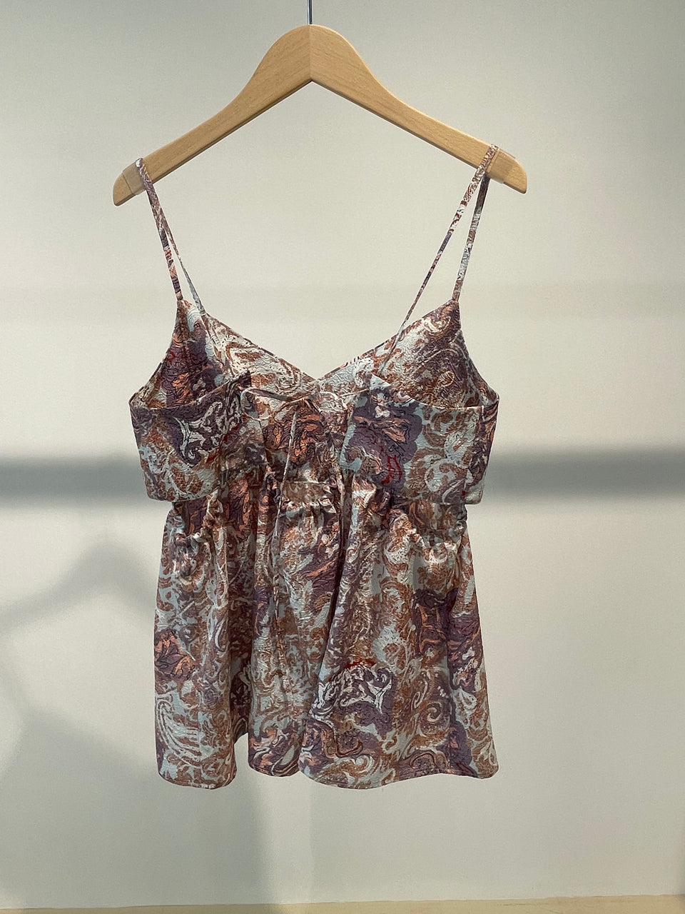 【SALE20%OFF】Paisley Jacquard Bustier