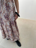 【SALE20%OFF】Paisley Jacquard Volume Skirt