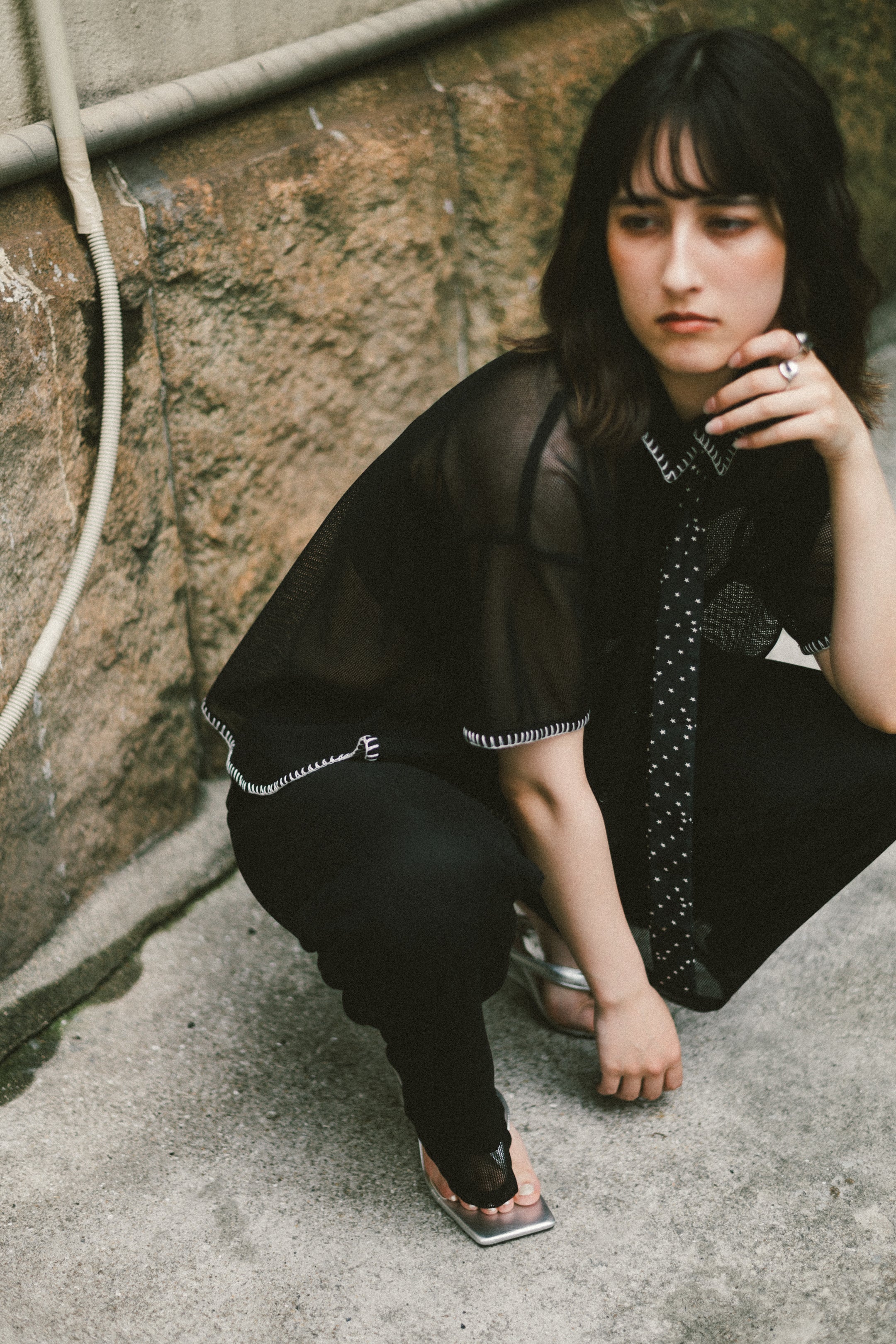 【ROOM.THE.ROOM】Elio mesh pants