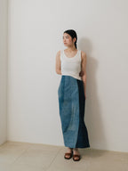 【AVENIR】Upcycled denim skirt