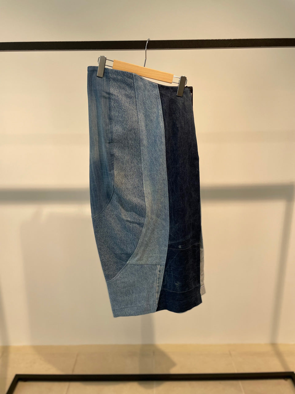 【AVENIR】Upcycled denim skirt
