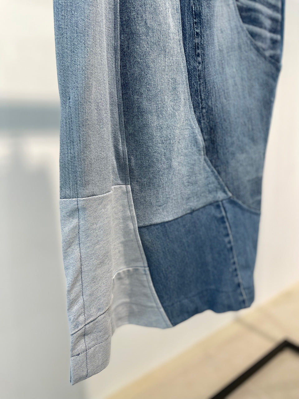 【AVENIR】Upcycled denim skirt