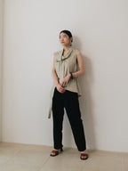 【AVENIR】Deadstock draped shirt