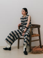 【faible and failure】Dupion silk pants