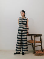 【faible and failure】Dupion silk pants