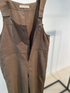 【ROOM.THE.ROOM】Jiggy Overalls/ Col. BROWN/ CHARCOAL