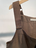 【ROOM.THE.ROOM】Jiggy Overalls/ Col. BROWN/ CHARCOAL