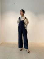 【ROOM.THE.ROOM】Jiggy Overalls/ Col. BROWN/ CHARCOAL