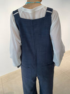 【ROOM.THE.ROOM】Jiggy Overalls/ Col. BROWN/ CHARCOAL