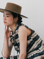 【faible and failure】Dupion silk blouse