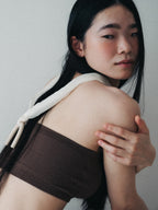 【g.binsky】ARK silk necklace Col. OFF WHITE