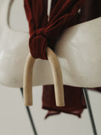 【g.binsky】ARK silk necklace Col. TERRACOTTA