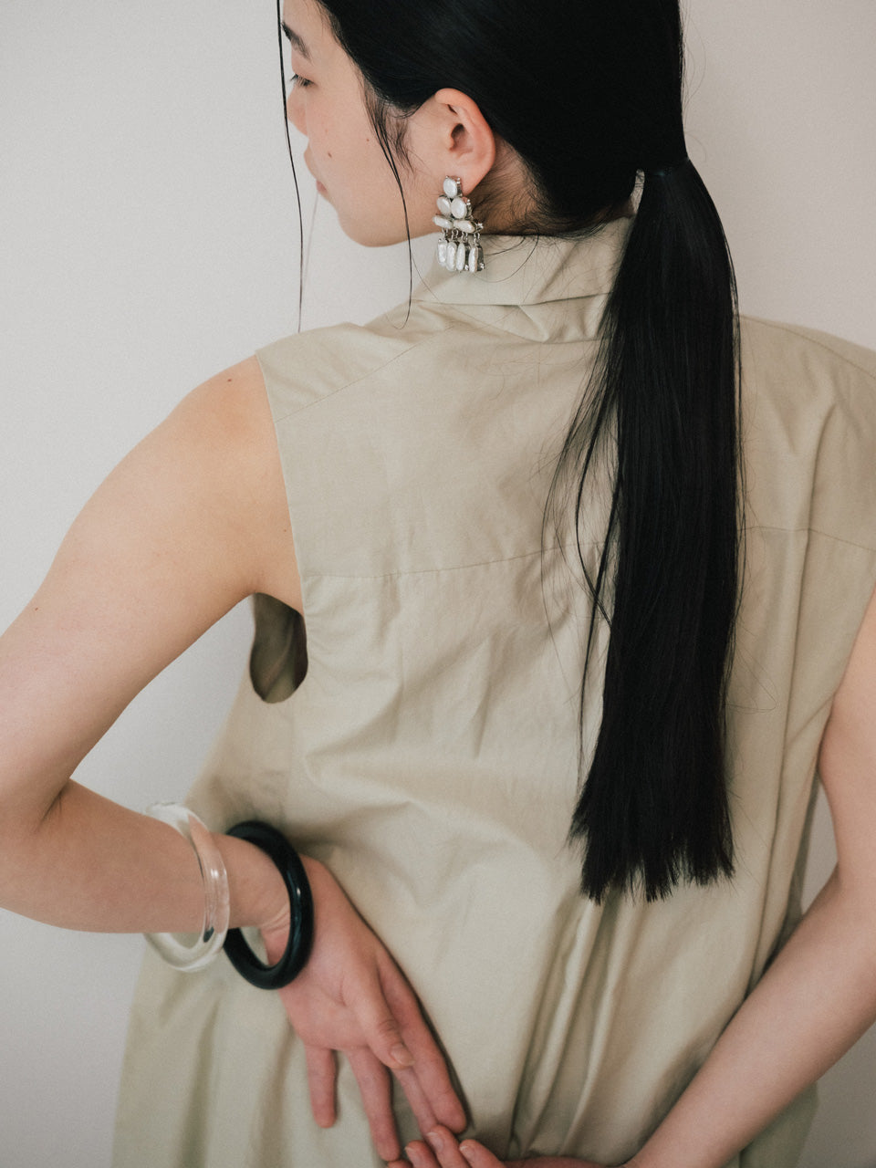 【Shannon Bond】Selena Bracelet Col. CLEAR/ BLACK