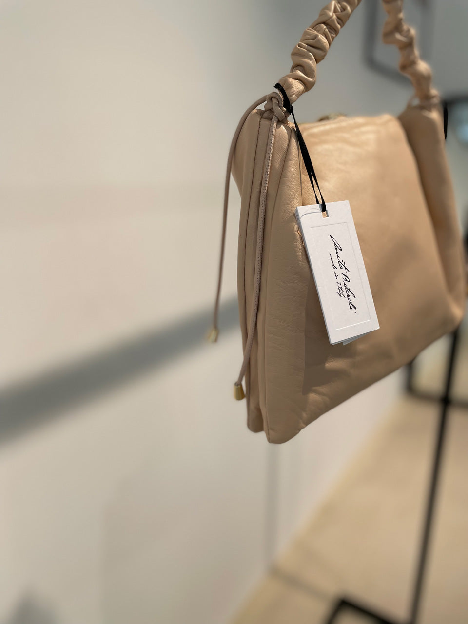 【Anita Bilardi】Theater Medium bag Col. BLACK/ PINK