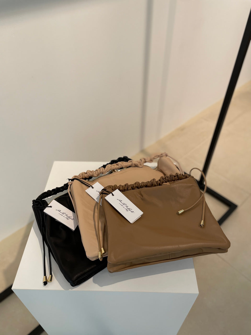 【Anita Bilardi】Theater Small bag Col. GREEN/ CAMEL