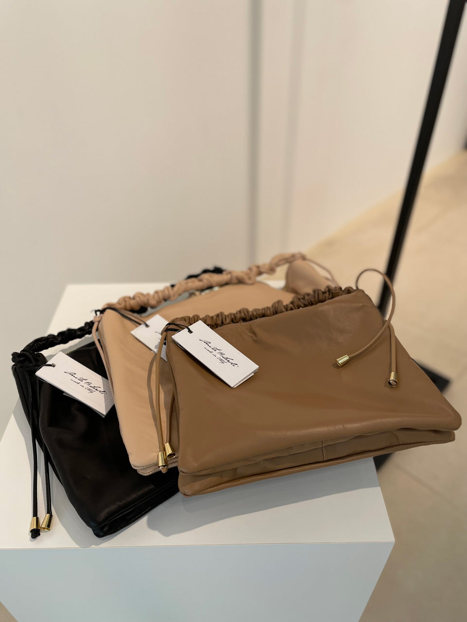 【Anita Bilardi】Theater Small bag Col. GREEN/ CAMEL