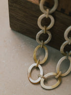 【ROOM.THE.ROOM】Buffalo horn circle necklace