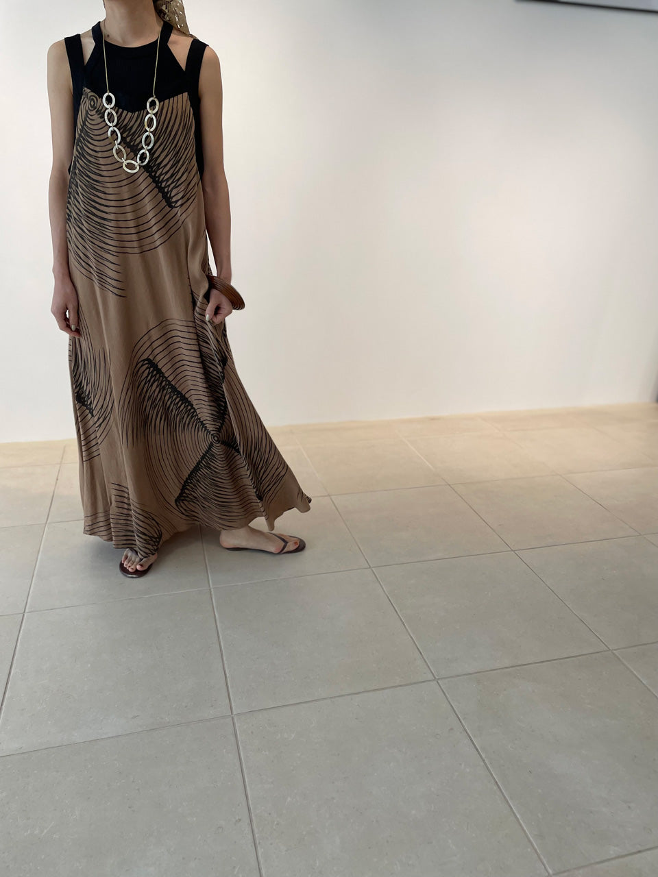 【ROOM.THE.ROOM】Buffalo horn circle necklace