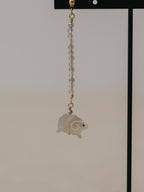 【Luce Costante】Animal short pierces(イヤリング変更可) Labradorite