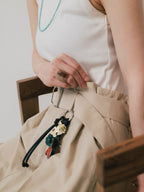 【ROOM.THE.ROOM】Buffalo horn square ring(S)