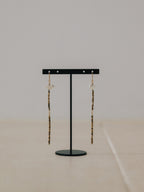 【Luce Costante】Animal long pierces(イヤリング変更可) Picasso jasper