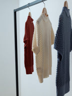 【PRE ORDER 2026SS】【ROOM.THE.ROOM】Brooklyn knit polo【先行予約2月中旬ごろ配送予定】