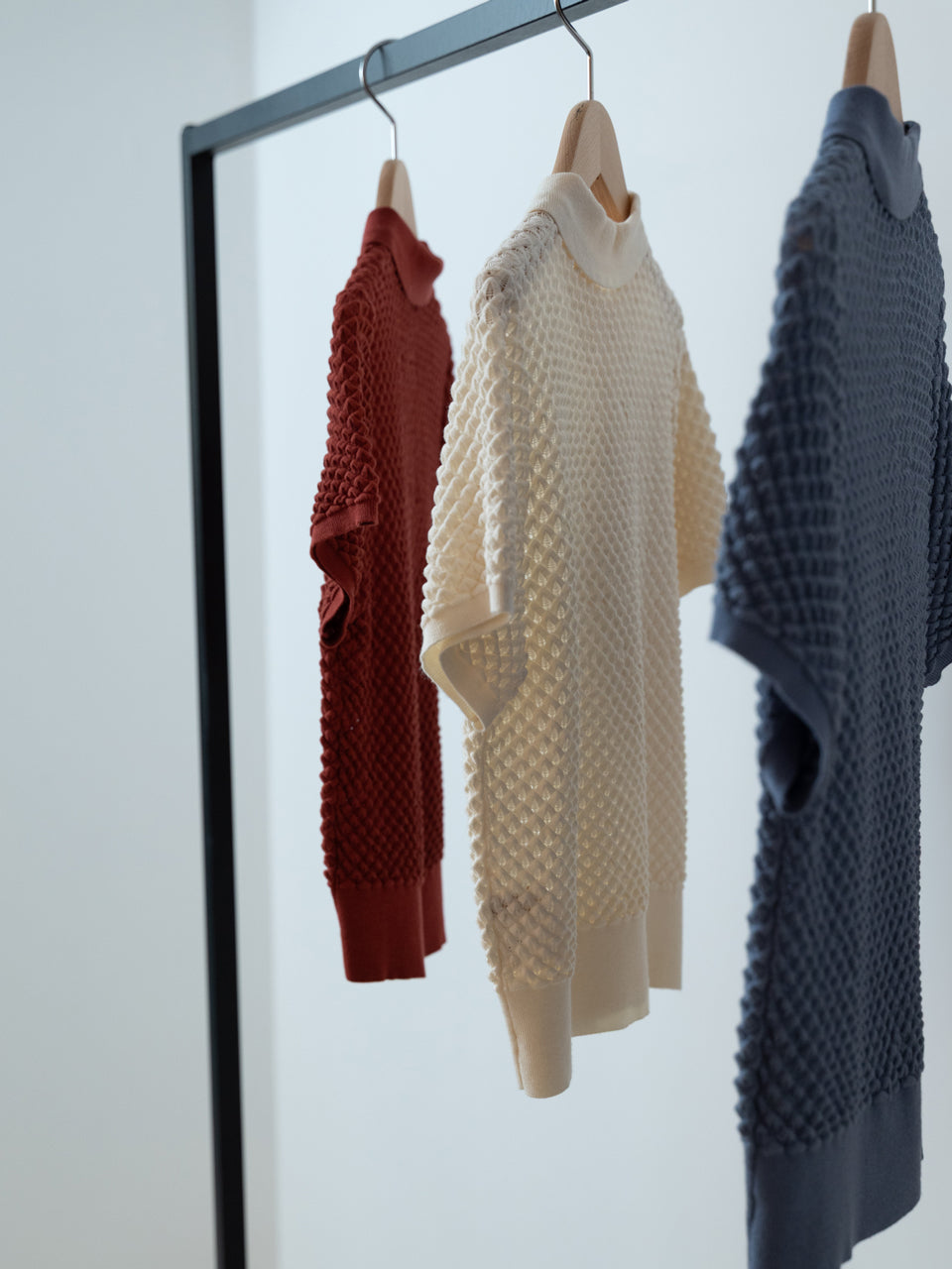 【PRE ORDER 2026SS】【ROOM.THE.ROOM】Brooklyn knit polo【先行予約2月中旬ごろ配送予定】