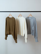 【PRE ORDER 2026SS】【ROOM.THE.ROOM】Emma sweatshirt 【先行予約12月上旬ごろ配送予定】