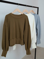 【PRE ORDER 2026SS】【ROOM.THE.ROOM】Emma sweatshirt 【先行予約12月上旬ごろ配送予定】