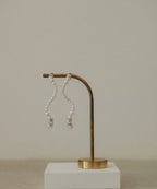 【ROOM.THE.ROOM】Pearl line pierces(ピアス)