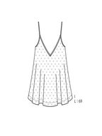 【PRE ORDER 2026SS】【ROOM.THE.ROOM】Brooklyn embroidery cami 【先行予約2月中旬ごろ配送予定】