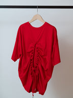 【PRE ORDER 2026SS】【ROOM.THE.ROOM】Brooklyn Ruched back t-shirt【先行予約2月中旬ごろ配送予定】