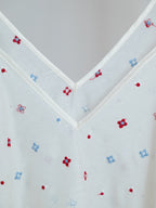 【PRE ORDER 2026SS】【ROOM.THE.ROOM】Brooklyn embroidery cami 【先行予約2月中旬ごろ配送予定】