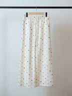 【PRE ORDER 2026SS】【ROOM.THE.ROOM】Brooklyn embroidery pants【先行予約2月中旬ごろ配送予定】